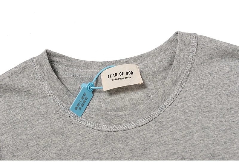 Streetwear Reflective Letter Tee Sunset Orange - Gallery Image 10 - Detailed View