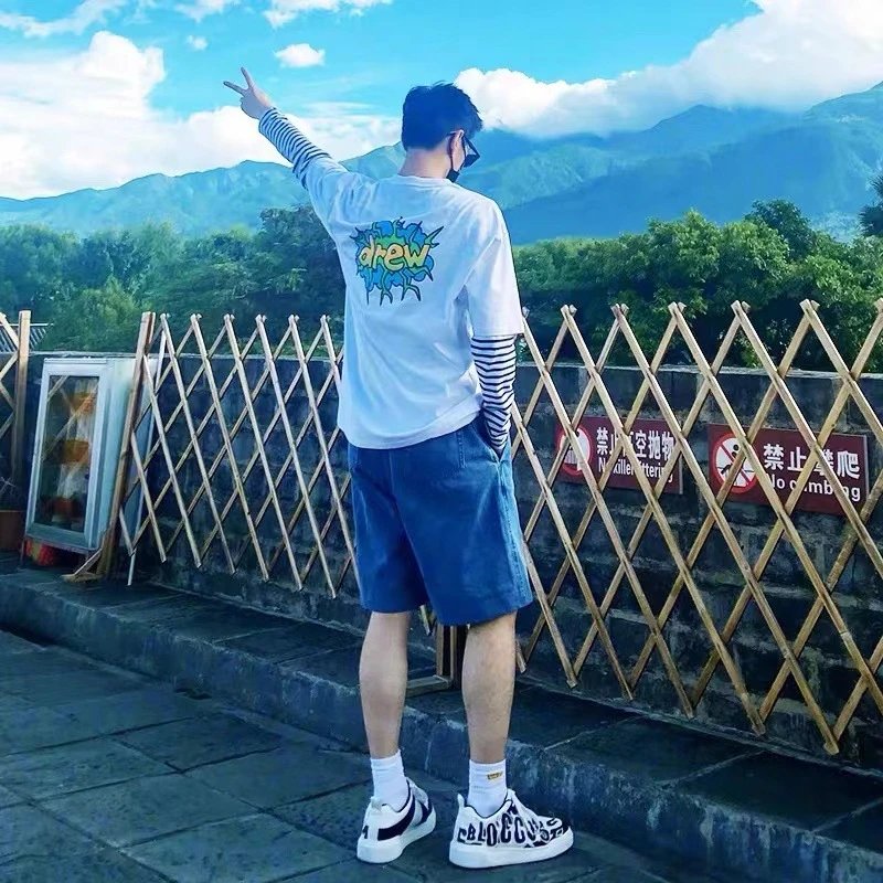 Graffiti Cotton Street Tee Ivory - Gallery Image 12 - Detailed View