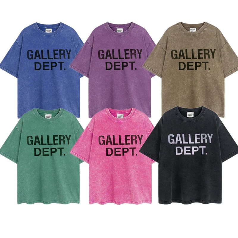 Gallery Dept Vintage Logo T-Shirt Multicolor - Gallery Dept - Cnfans - $18.30