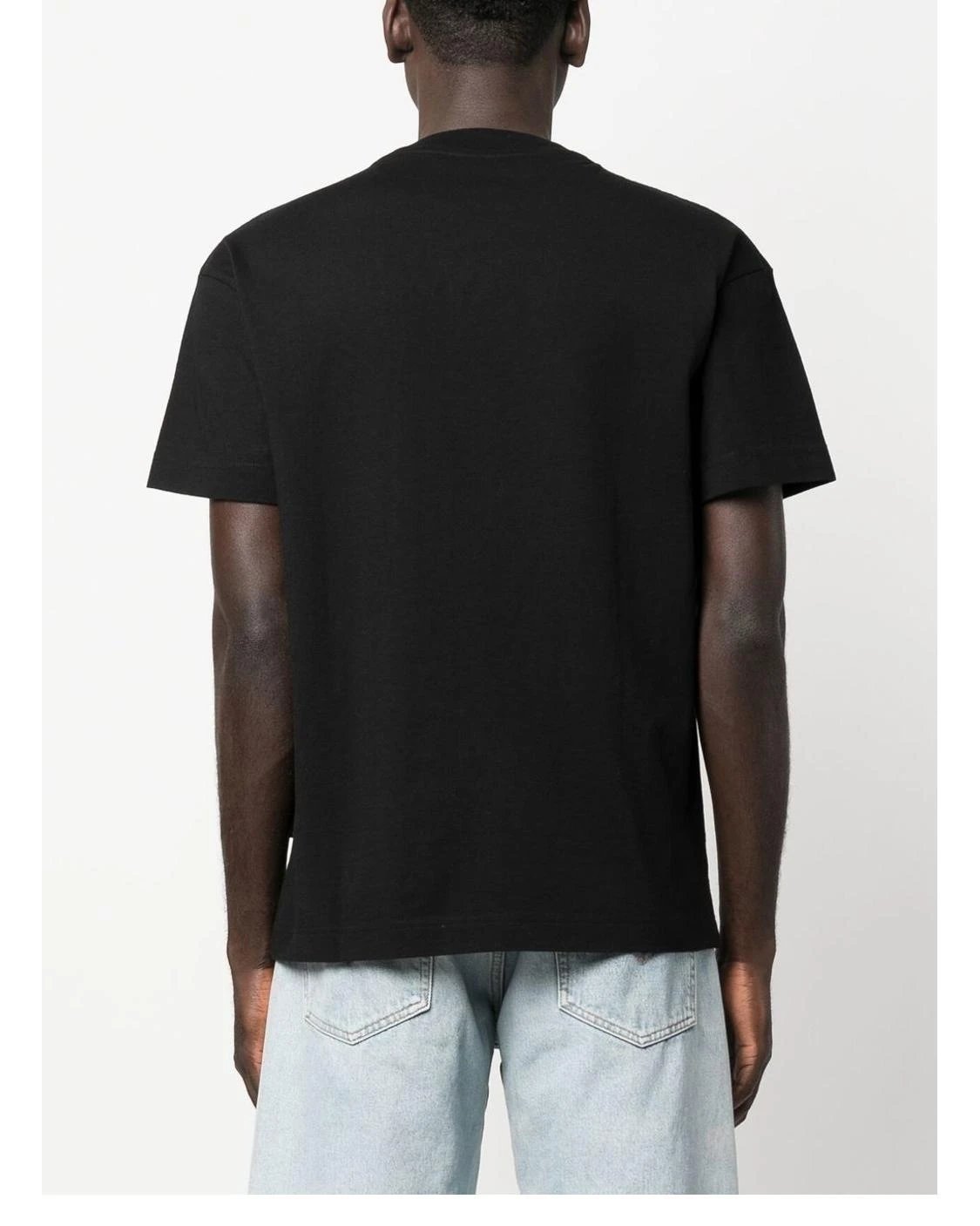 Graffiti Star Print Streetwear Tee Black - Gallery Image 14 - Detailed View