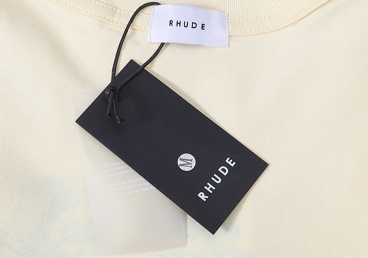 Rhude Badge Print Tee Multicolor - Gallery Image 12 - Detailed View