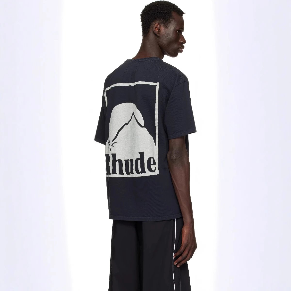 Rhude Sunset Print T-Shirt Multicolor - Gallery Image 6 - Detailed View