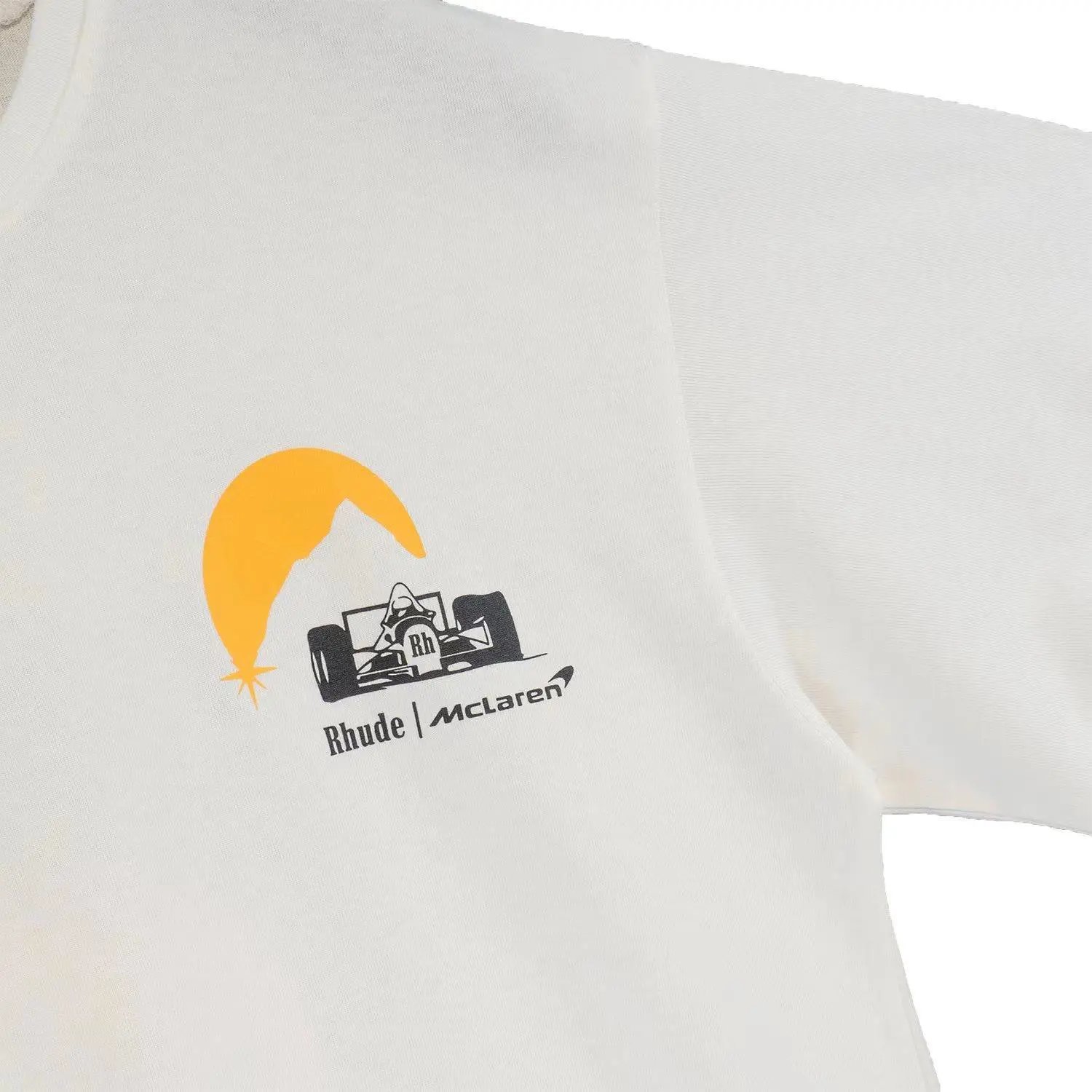 Rhude McLaren Sunset Print Tee Multicolor - Gallery Image 7 - Detailed View