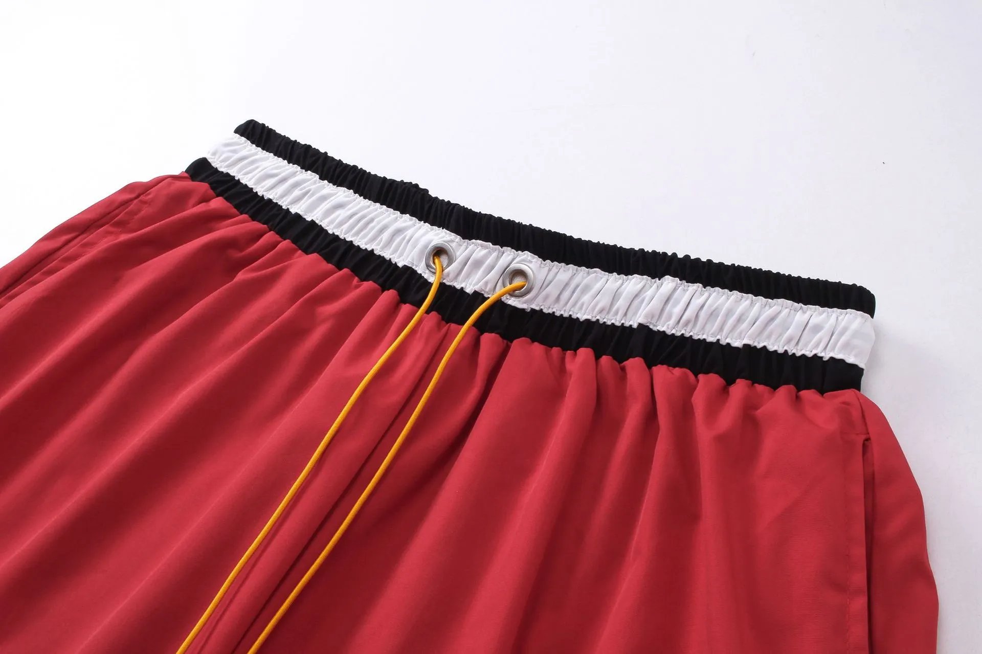 Rhude Two-Tone Mesh Shorts Multicolor - Gallery Image 9 - Detailed View