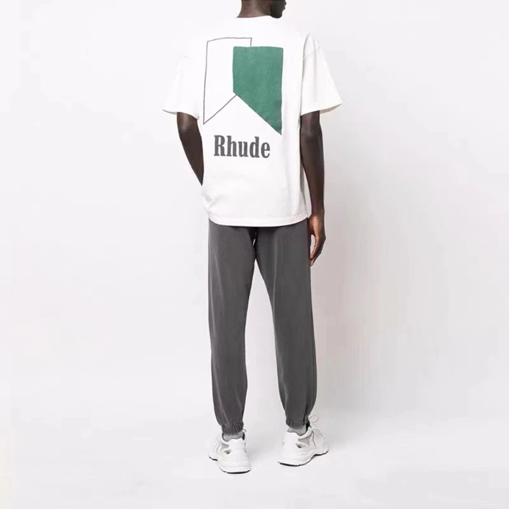 Rhude Colorblock Graphic Tee Multicolor - Gallery Image 12 - Detailed View