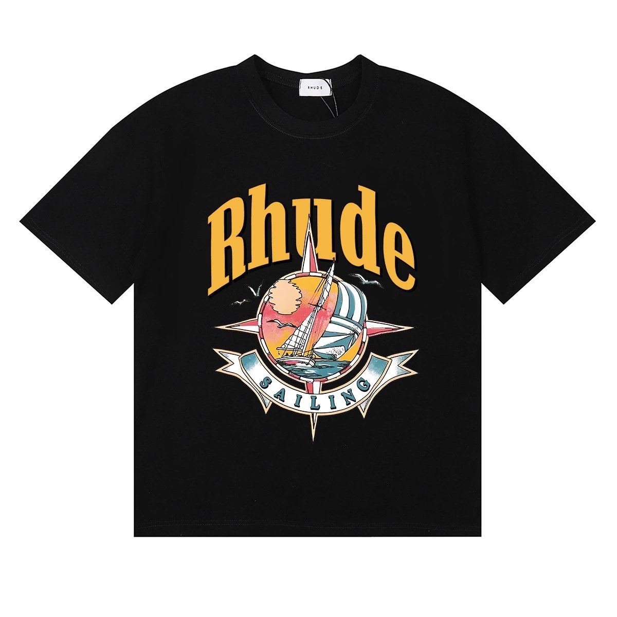 Rhude Graphic Tee Multicolor - Gallery Image 8 - Detailed View