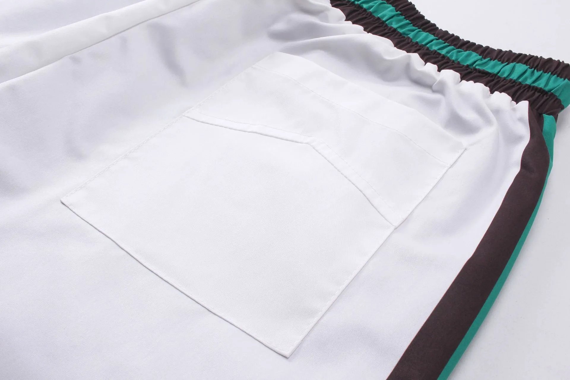 RHude Embroidered Block Shorts Multicolor - Gallery Image 13 - Detailed View