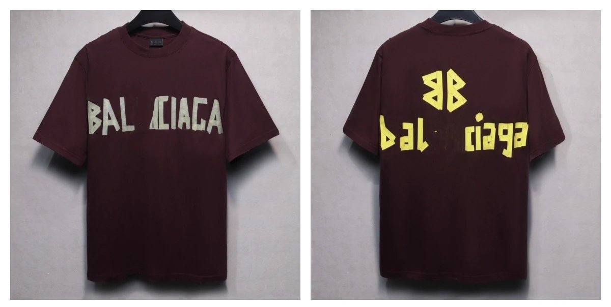 Distressed Print Unisex Cotton Tee - Off White - Gallery Image 5 - Detailed View