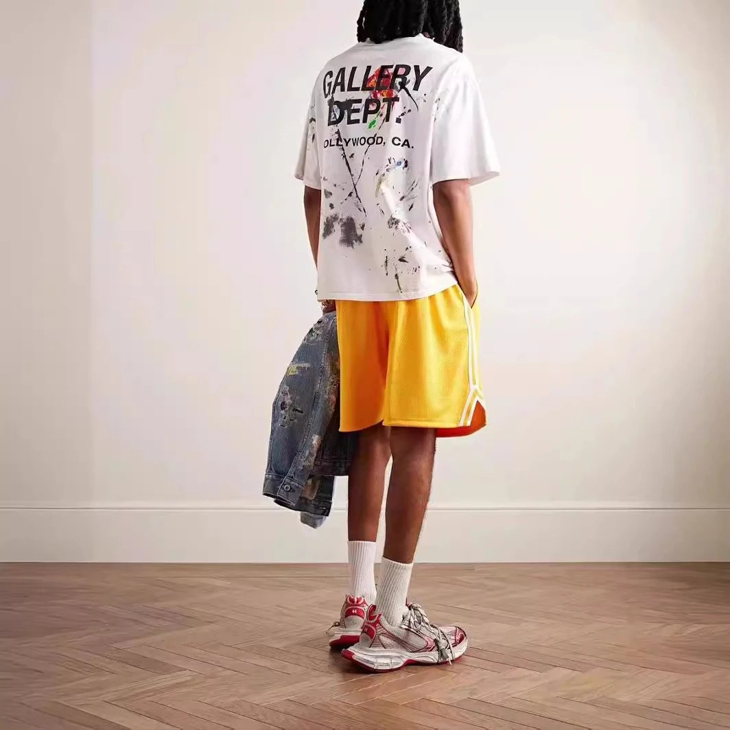 Gallery Dept Paint Splatter T-Shirt Multi - Gallery Image 13 - Detailed View