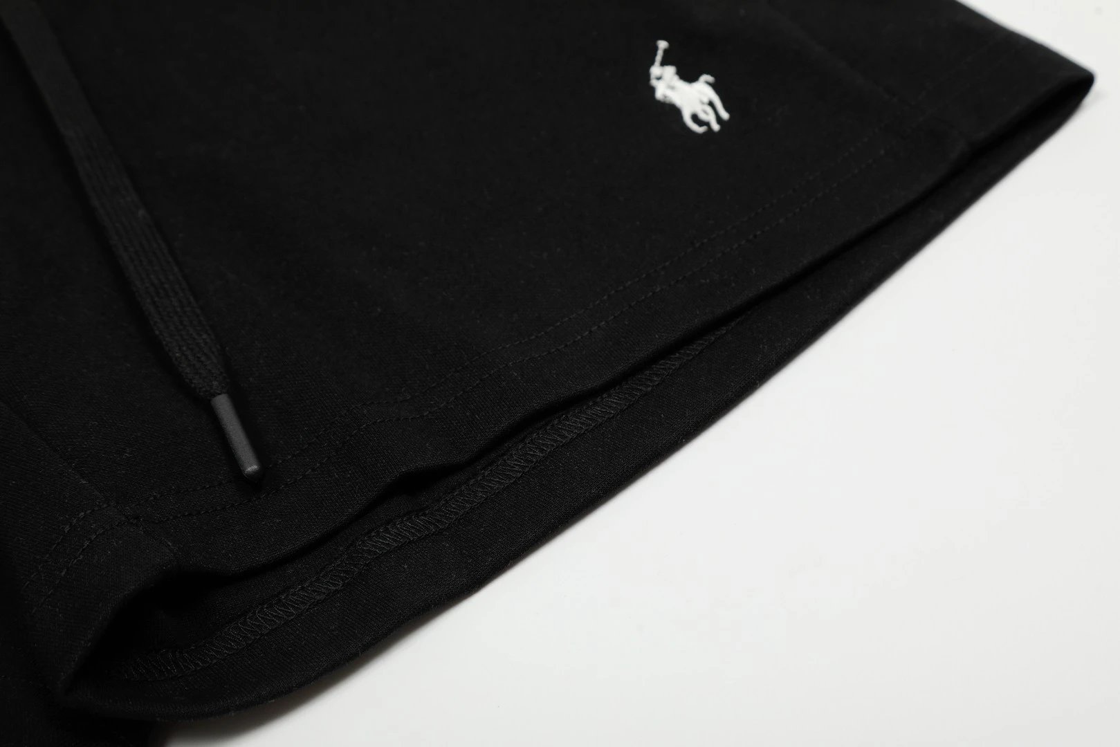 Casual Summer Cotton Drawstring Women's Shorts - Onyx - Gallery Image 11 - Detailed View