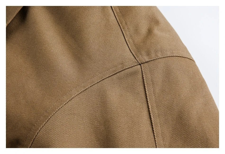 Women's Winter Oversized Faux Fur Bomber Jacket Camel - Gallery Image 9 - Detailed View