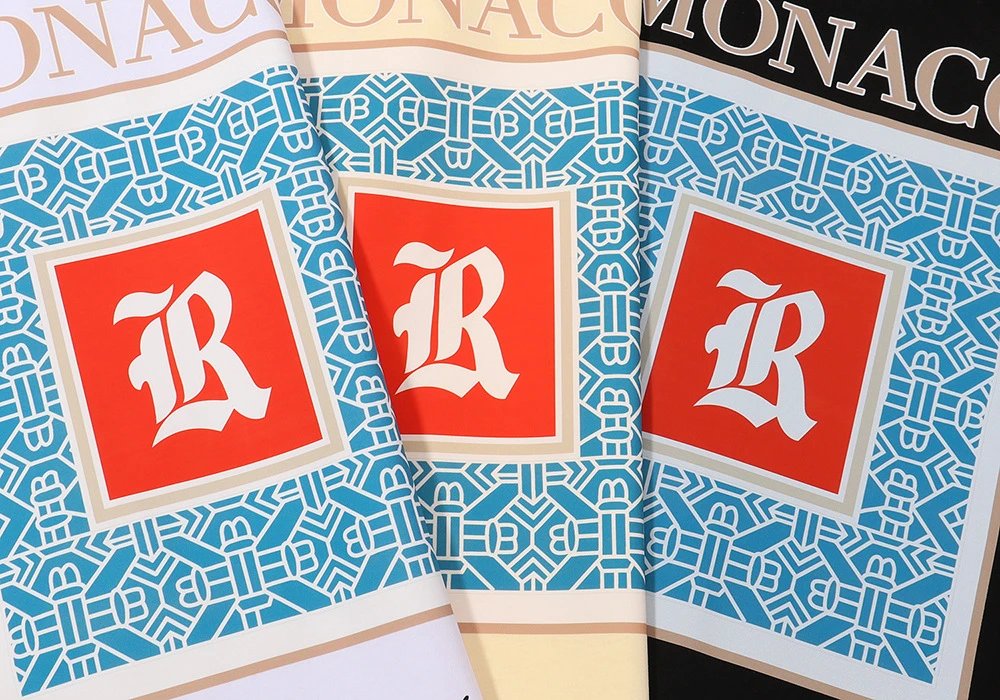 Rhude Monaco Print T-Shirt Multicolor - Gallery Image 14 - Detailed View