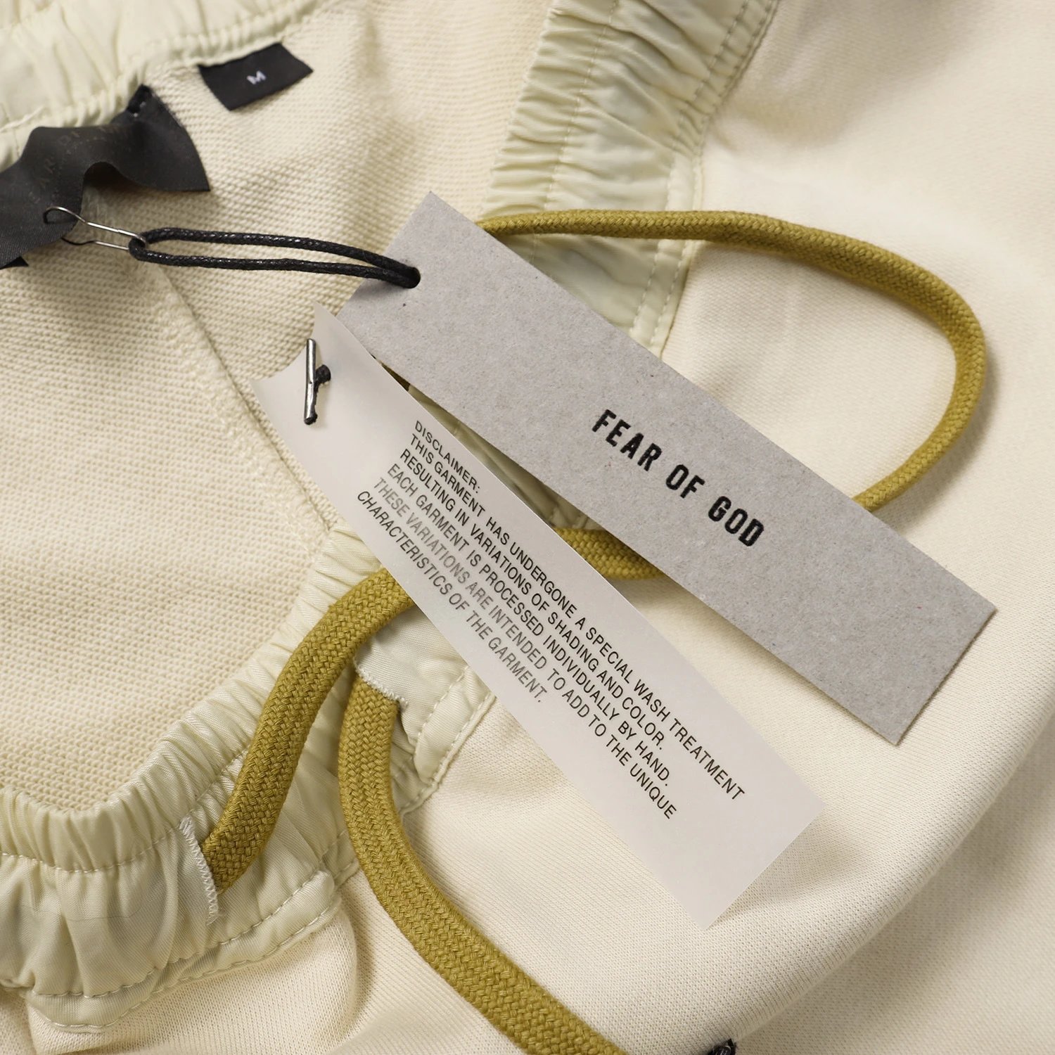 High-Street Casual Shorts, Onyx & Ecru - Gallery Image 9 - Detailed View