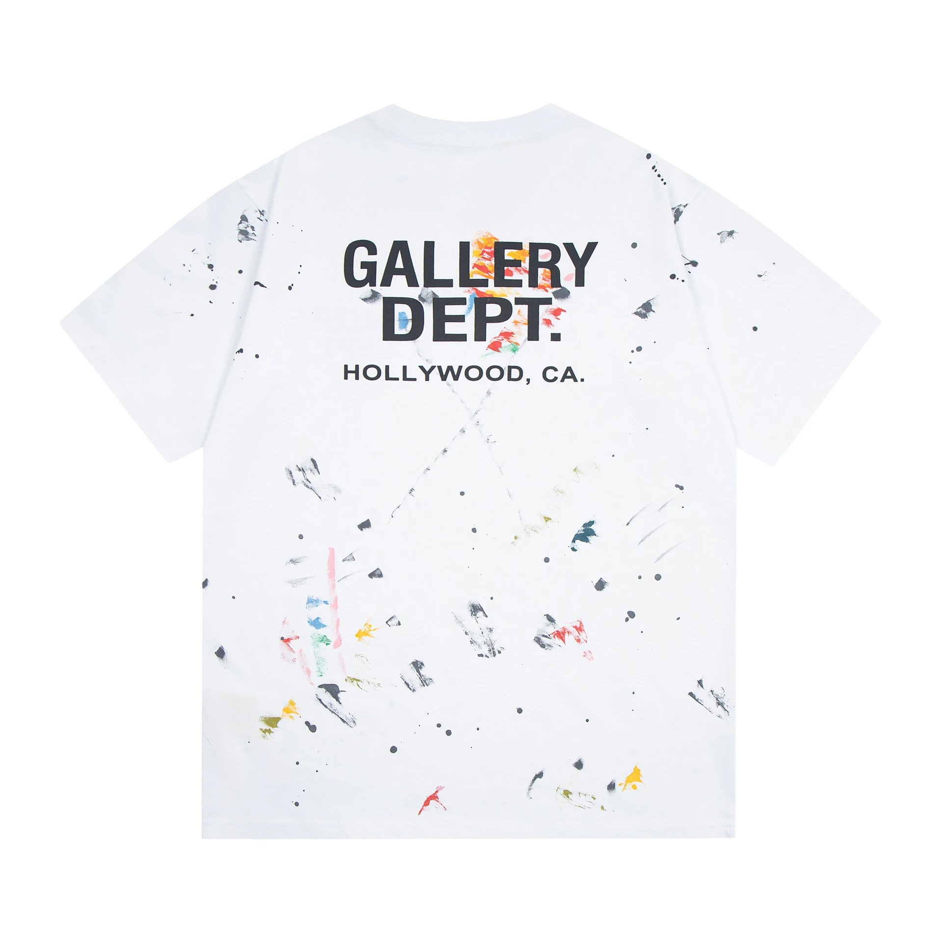 Gallery Dept Paint Splatter T-Shirt Multi - Gallery Image 3 - Detailed View