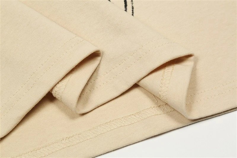 Graphic Tee Beige - Gallery Image 10 - Detailed View