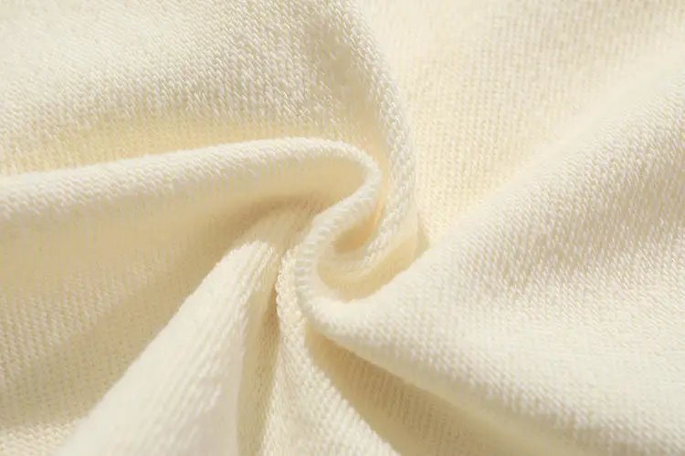 Unisex Cotton Drawstring Casual Shorts Ivory Black - Gallery Image 10 - Detailed View