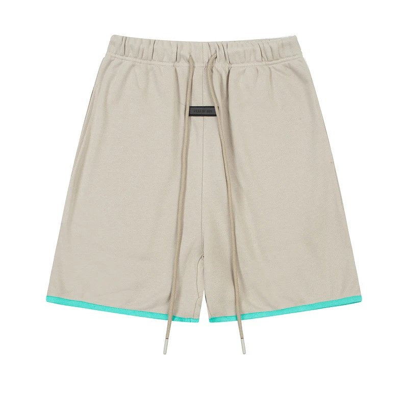 Casual Letter Shorts Beige - Essentials - Cnfans - $24.52