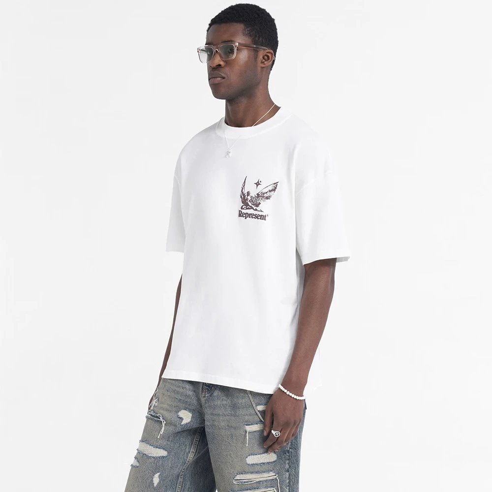 Represent Spirit Graphic Tee White - Gallery Image 6 - Detailed View