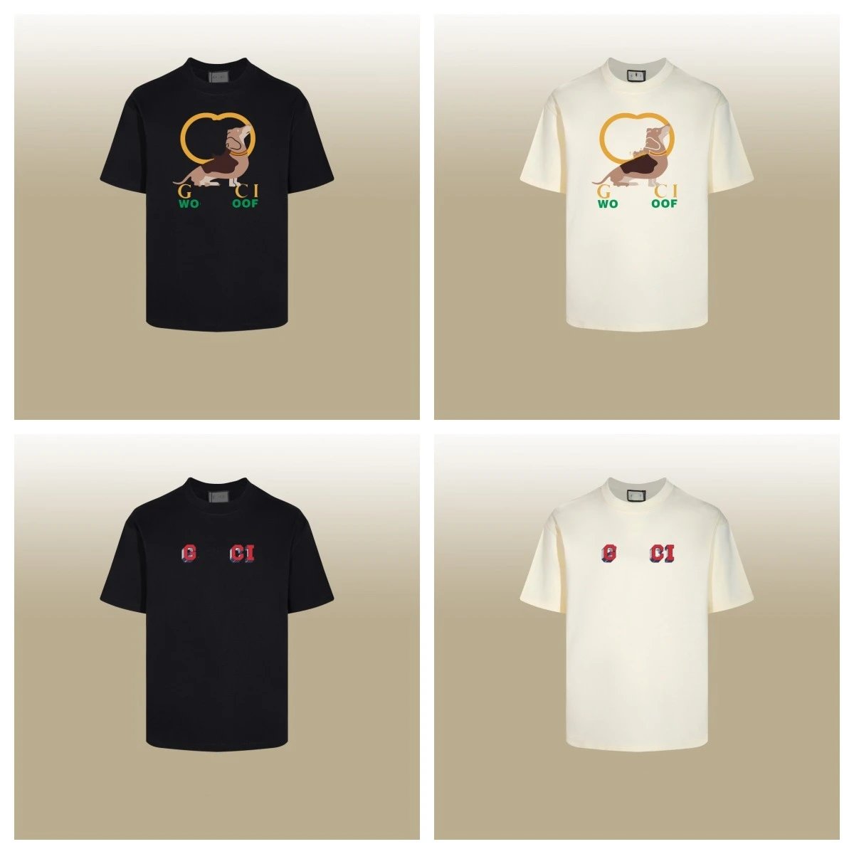 Cartoon Graphic Cotton Tee Unisex Ivory - Gallery Image 13 - Detailed View