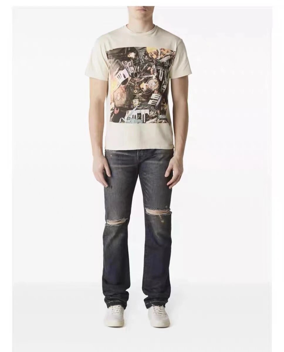 Gallery Dept Vintage T-Shirt Beige - Gallery Image 8 - Detailed View