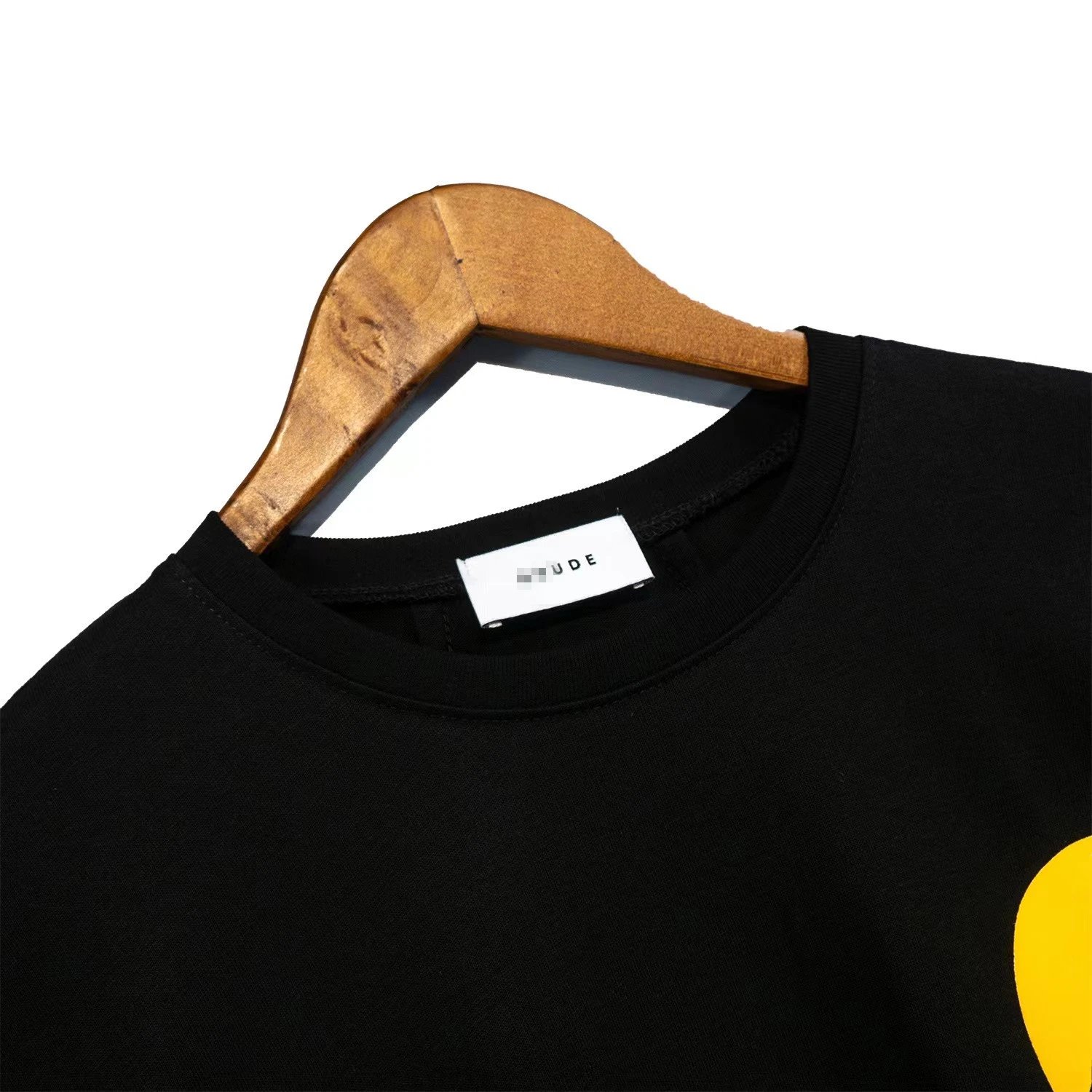Rhude Sunset Print Tee Black - Gallery Image 10 - Detailed View