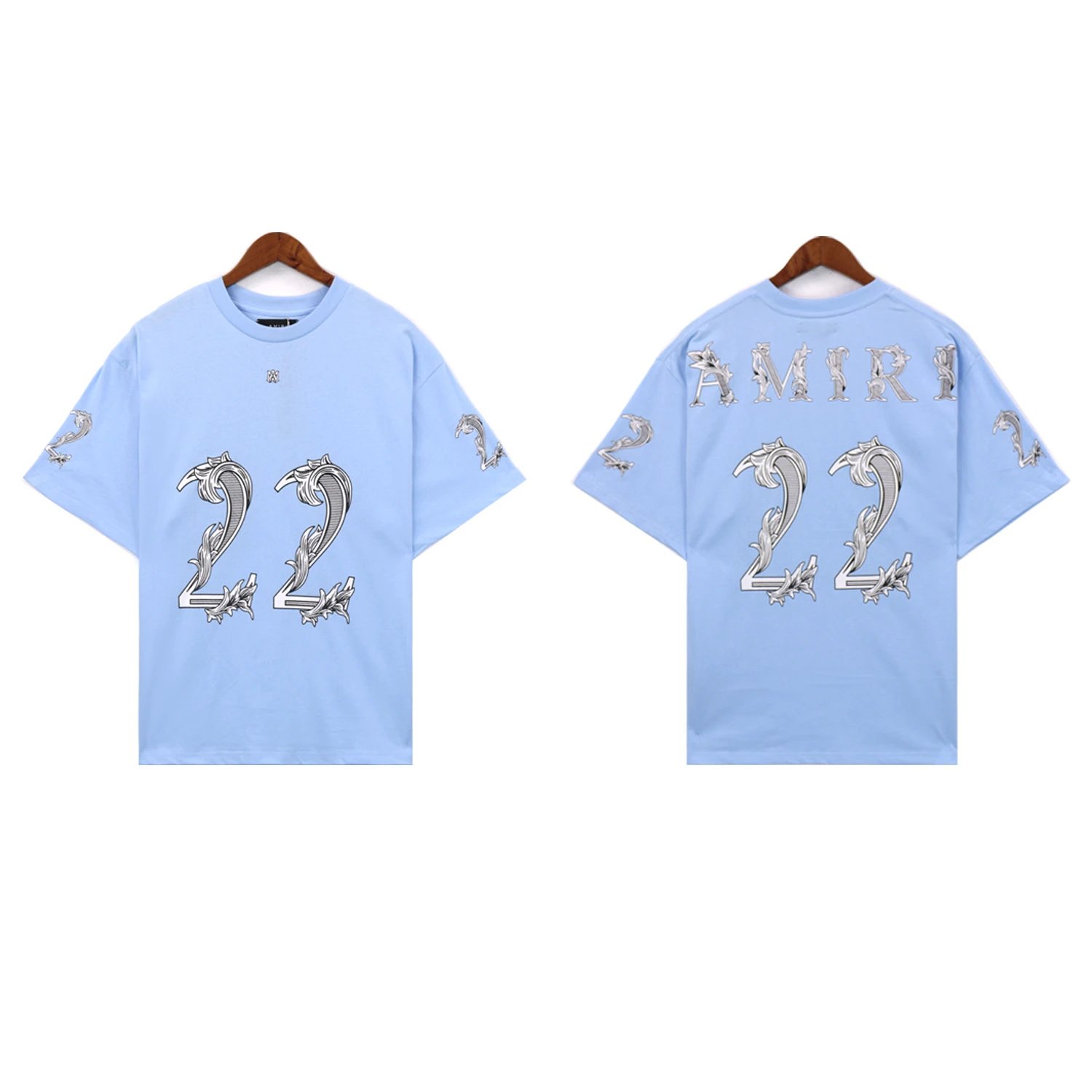 Amiri Logo Tee Multi - Gallery Image 3 - Detailed View