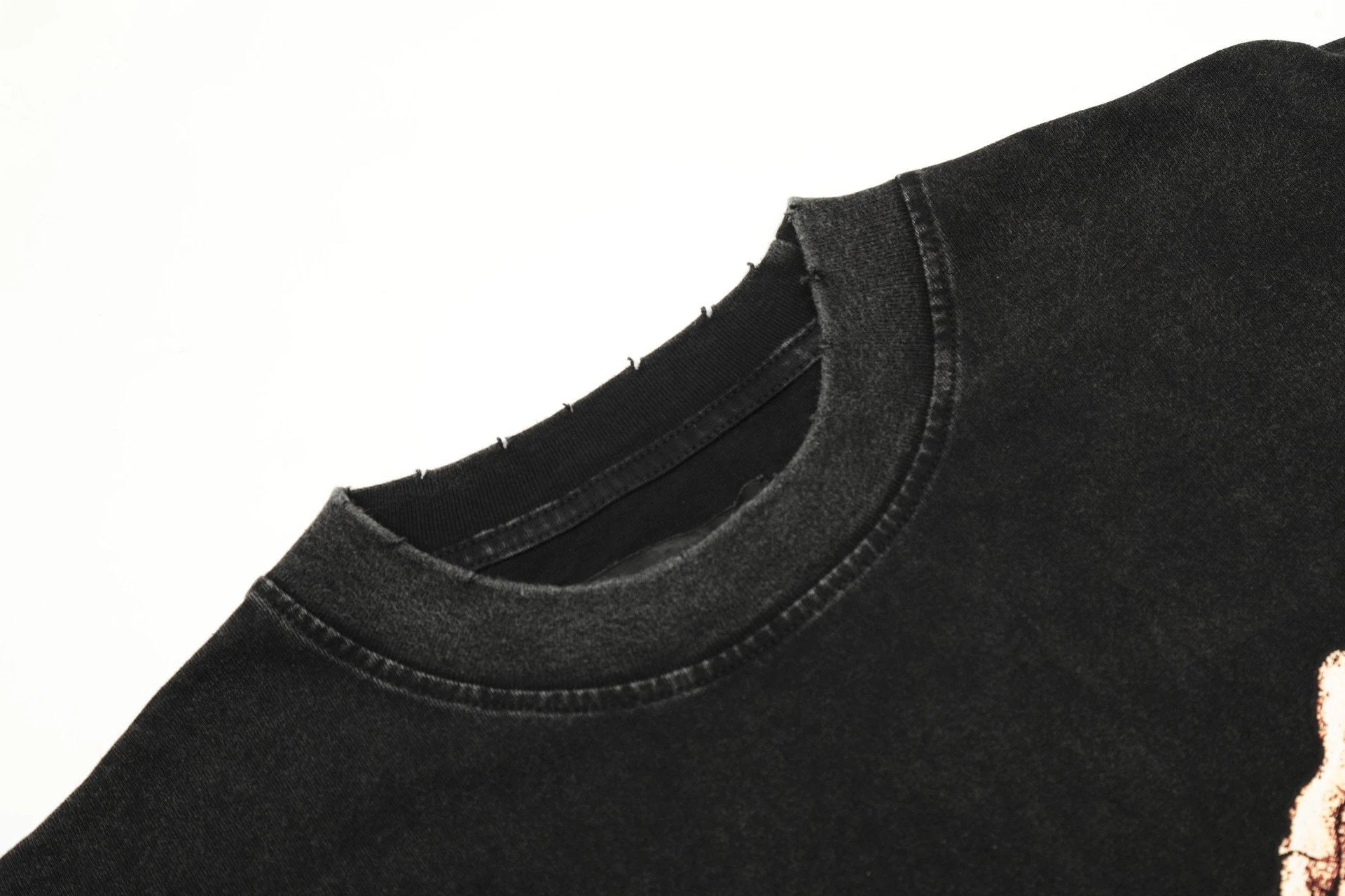 REPRESENT Skeleton Washed Tee Black - Gallery Image 9 - Detailed View