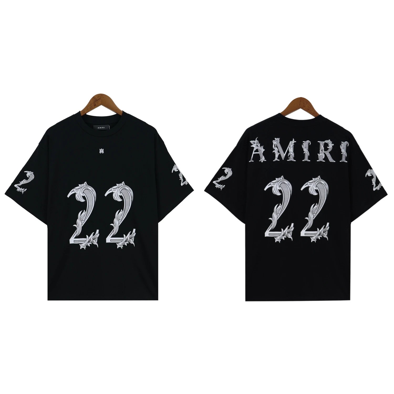 Amiri Logo Tee Multi - Gallery Image 5 - Detailed View