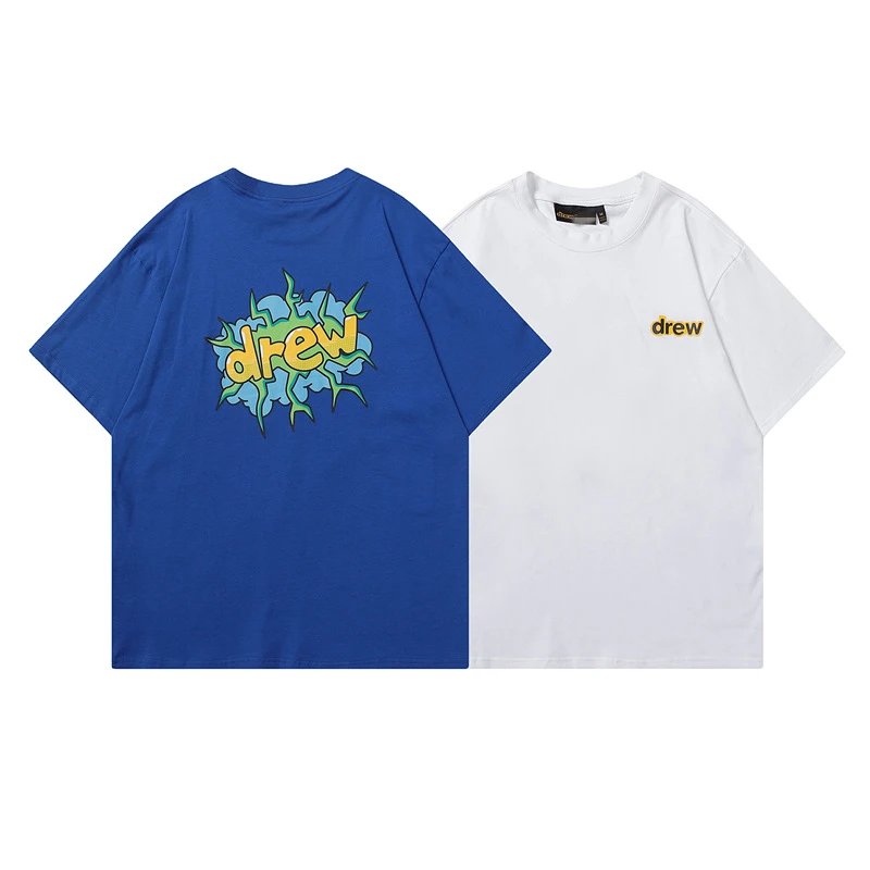 Graffiti Cotton Street Tee Ivory - Gallery Image 2 - Detailed View