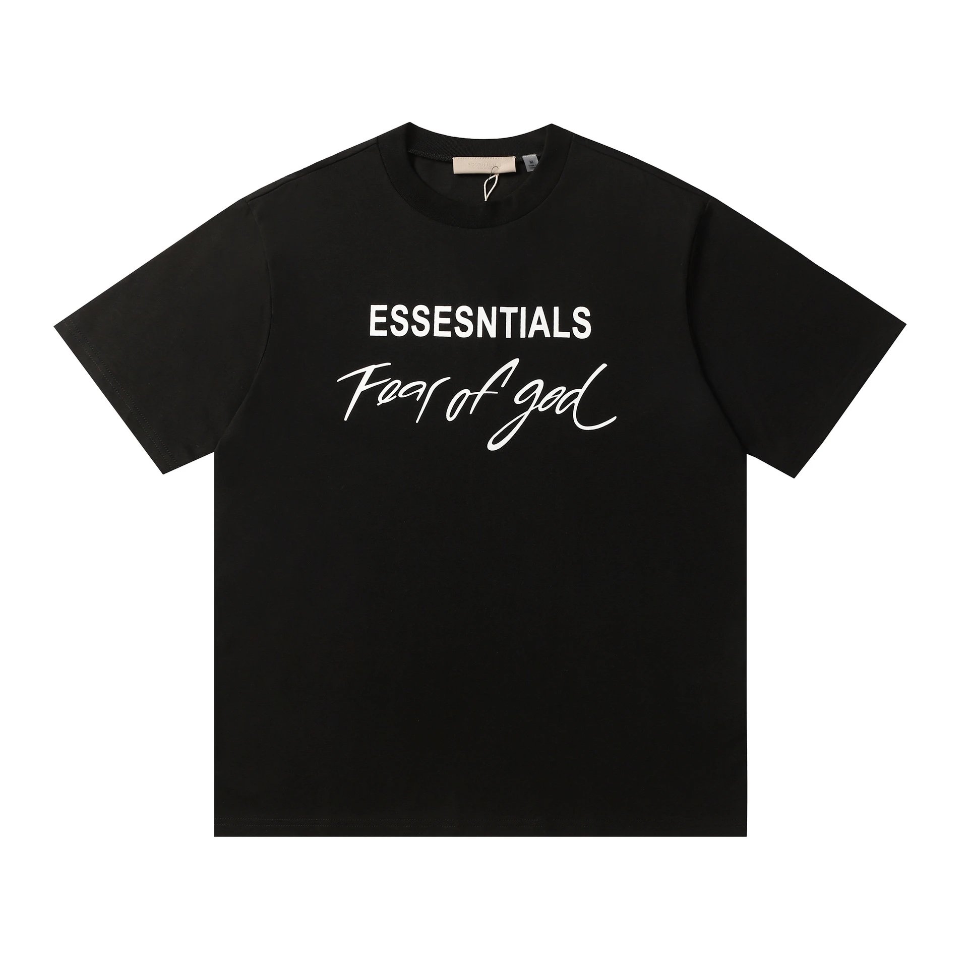High Street Cotton Tee Onyx - Essentials - Cnfans - $20.32