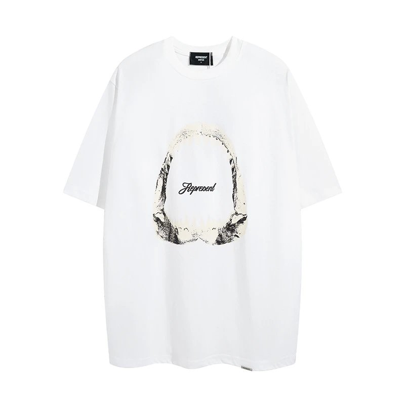 Represent Shark Graphic Tee Multicolor - Gallery Image 2 - Detailed View