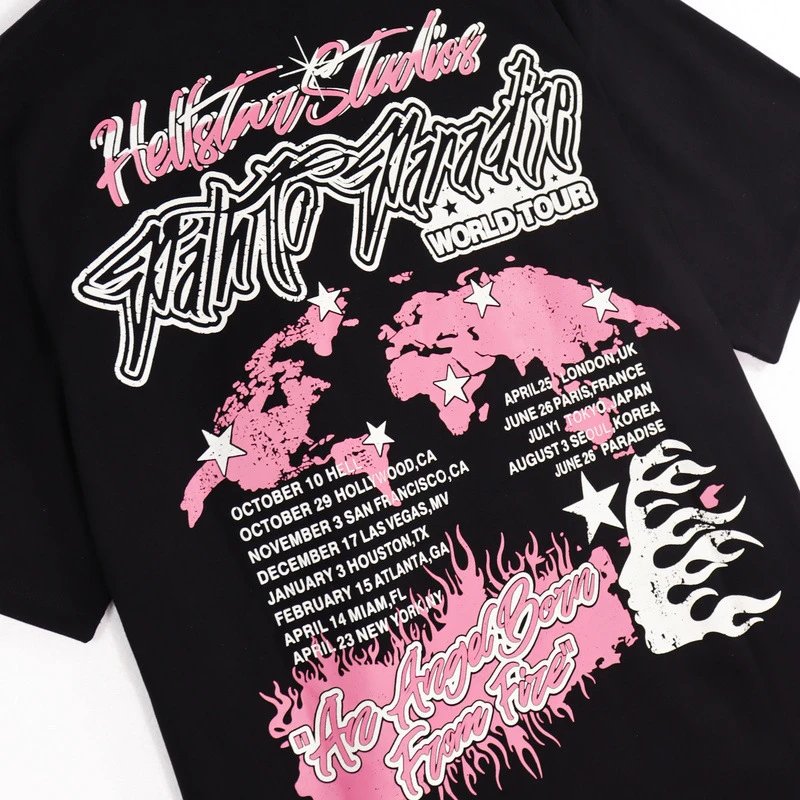 Hellstar Graffiti Tee Multi - Gallery Image 14 - Detailed View