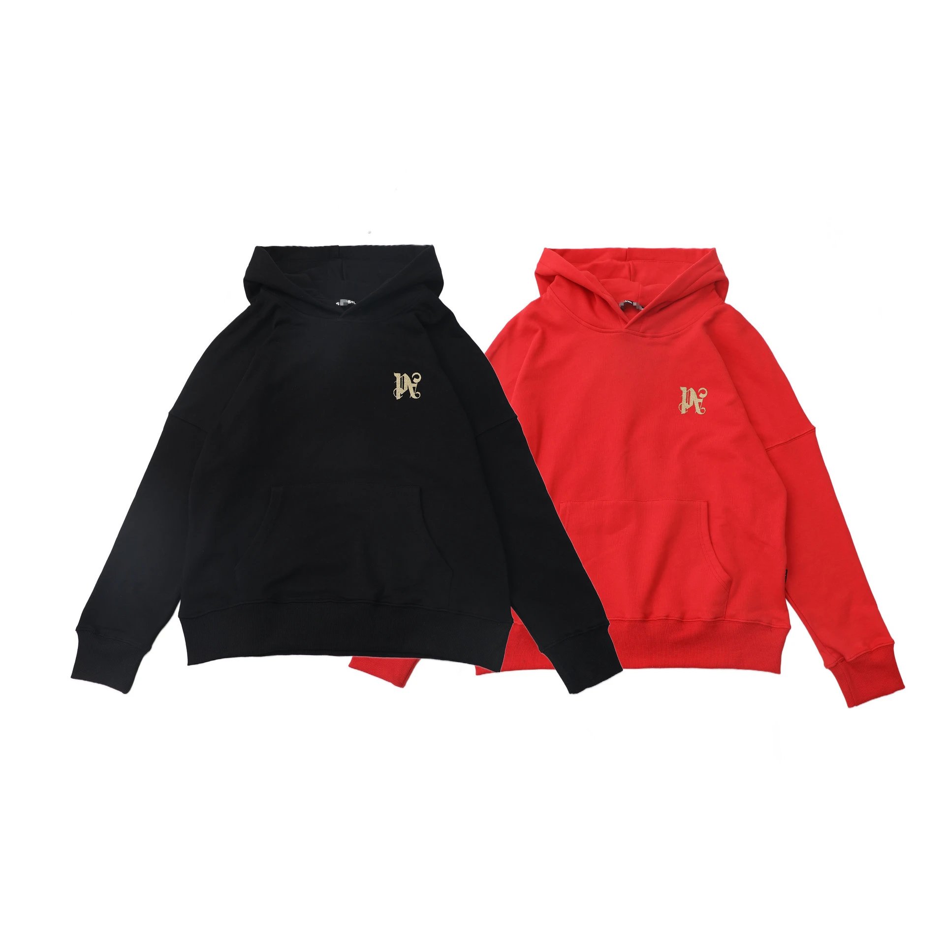 Street Cotton Dragon Hoodie Unisex Outerwear Scarlet - Gallery Image 1 - Detailed View