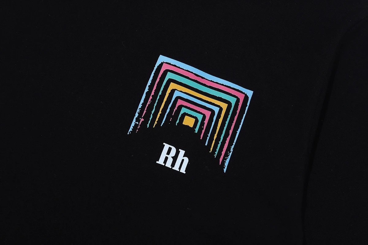 Rhude Rainbow T-Shirt Multicolor - Gallery Image 12 - Detailed View