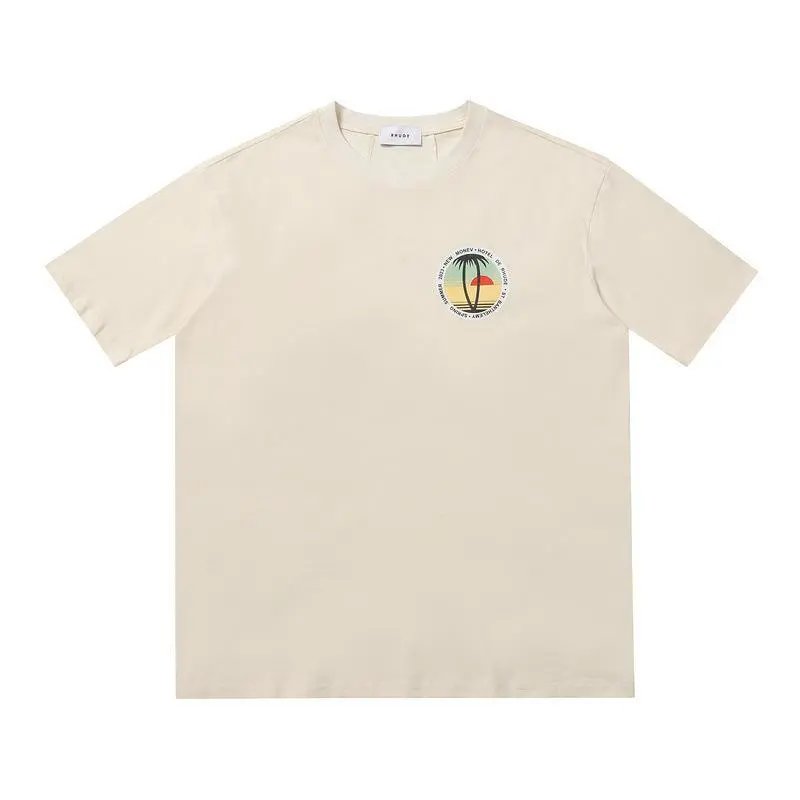 Rhude Graphic Print T-Shirt Multicolor - Gallery Image 11 - Detailed View