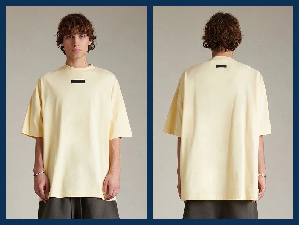 High Street Cotton Tee in Slate - Gallery Image 10 - Detailed View