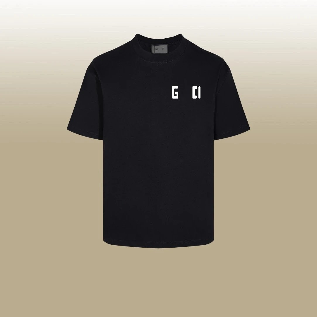 Casual Graphic Cotton Tee Unisex Onyx - Gucci - Cnfans - $26.77