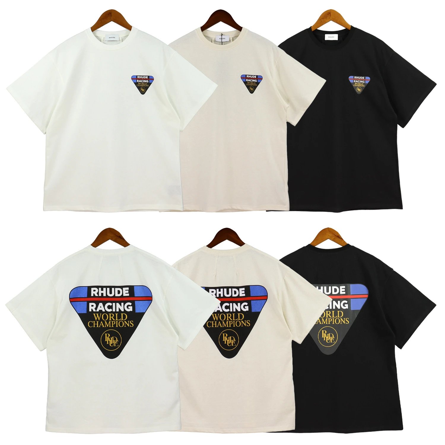 Rhude Logo Tee Multicolor - High Quality Product Image - Cnfans