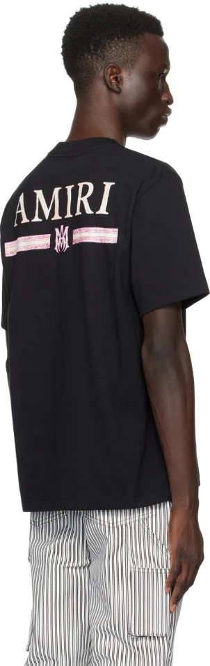 Amiri Letter Printed T-Shirt - Gallery Image 7 - Detailed View