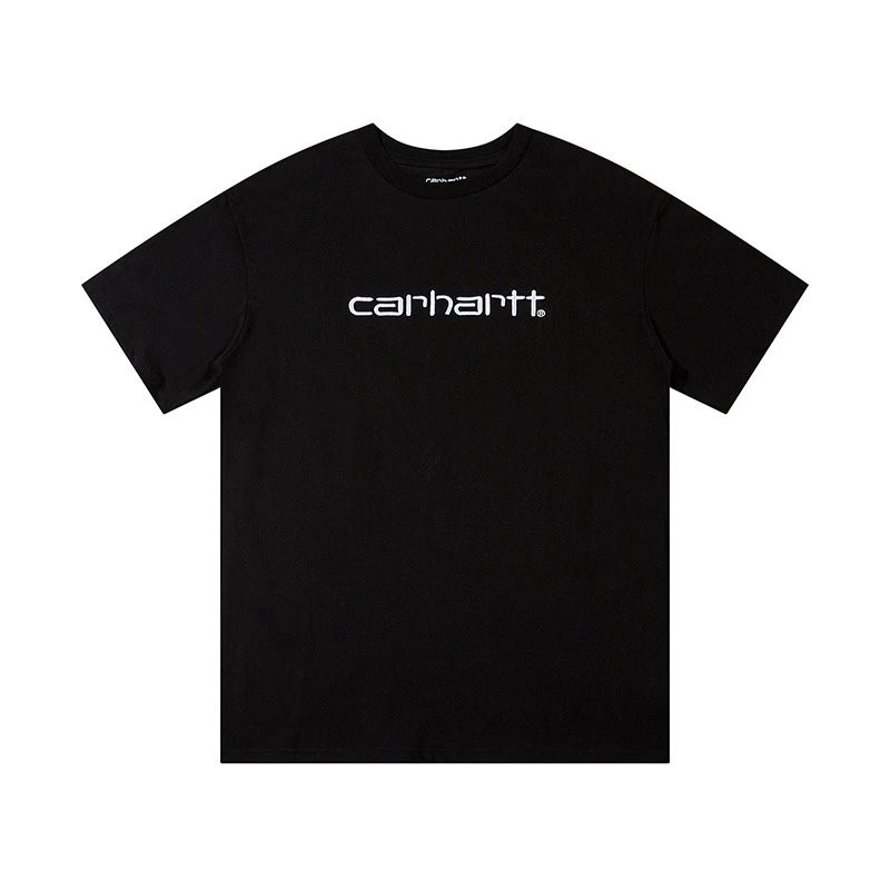 Cotton Casual Short Sleeve Tee Unisex Onyx - Related Product - Cnfans