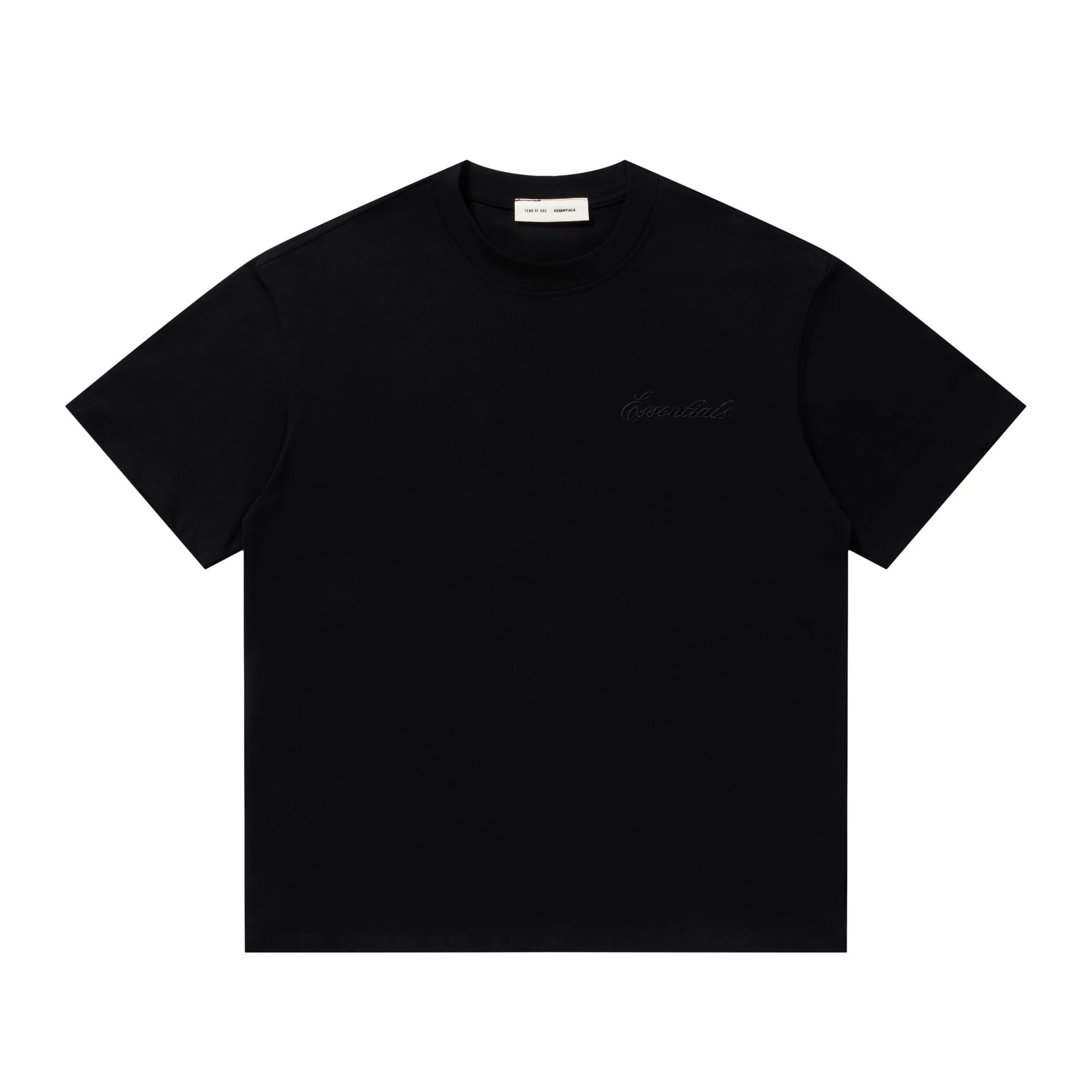 Casual Cotton Men's Graphic Tee, Onyx - Related Product - Cnfans