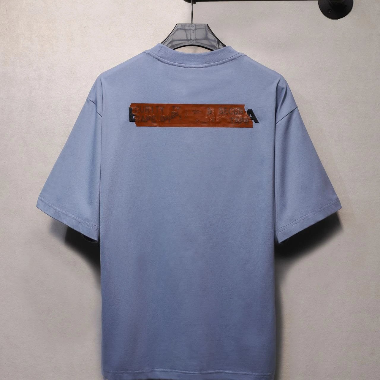 Casual Cotton Blend Short Sleeve Tee - Midnight Black - Gallery Image 2 - Detailed View