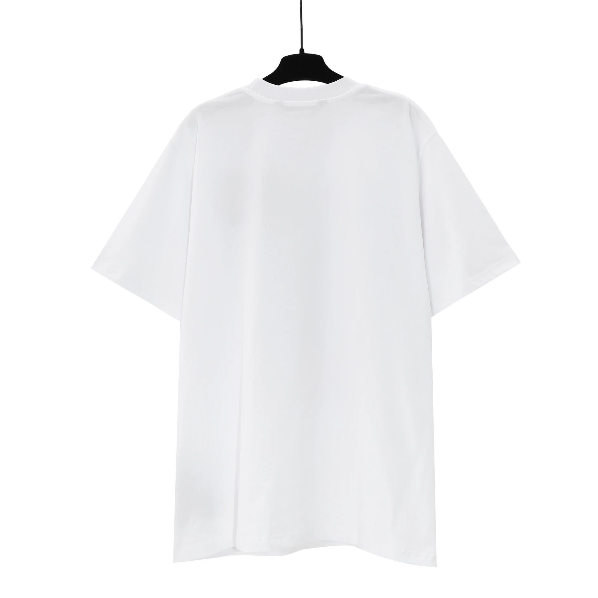 Vintage Oil Painting Graphic Cotton T-Shirt Ivory - Gallery Image 2 - Detailed View