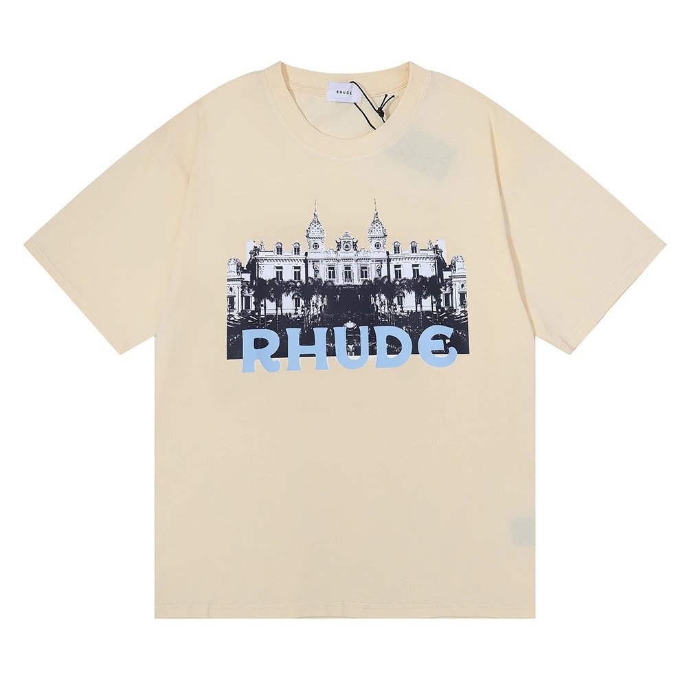 Rhude Castle Print Tee Multi - Gallery Image 2 - Detailed View