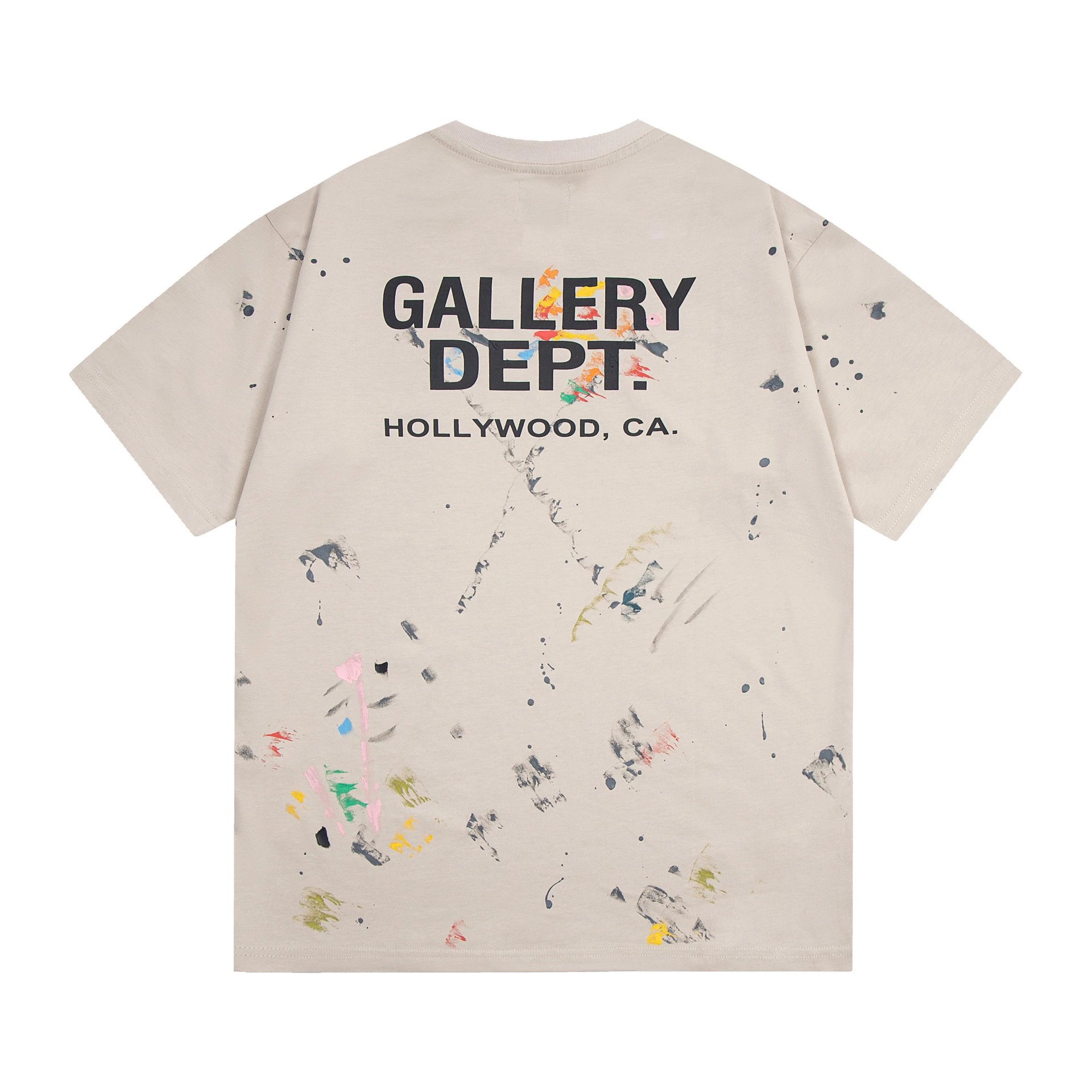 Gallery Dept Paint Splatter T-Shirt Multi - Gallery Image 5 - Detailed View