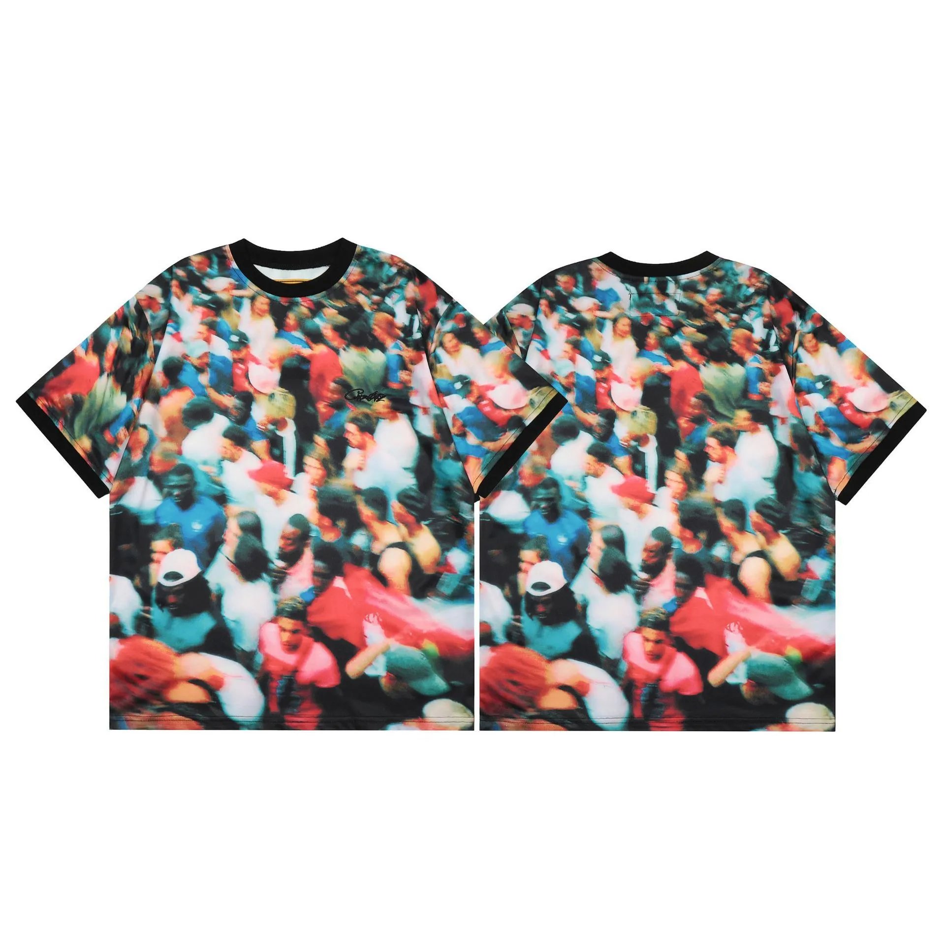 Corteiz Crowd Print T-Shirt Multi - Related Product - Cnfans