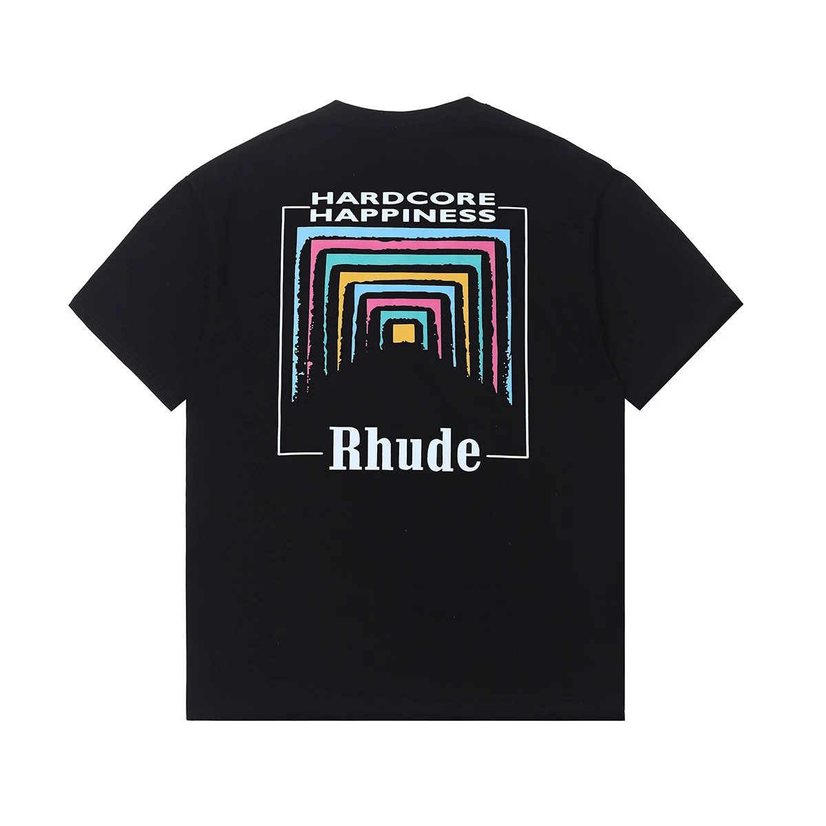 Rhude Rainbow T-Shirt Multicolor - Gallery Image 5 - Detailed View