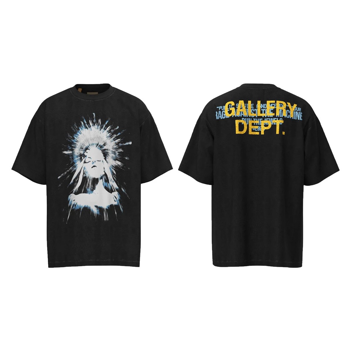 Gallery Dept Graphic Washed Tee Black - Related Product - Cnfans