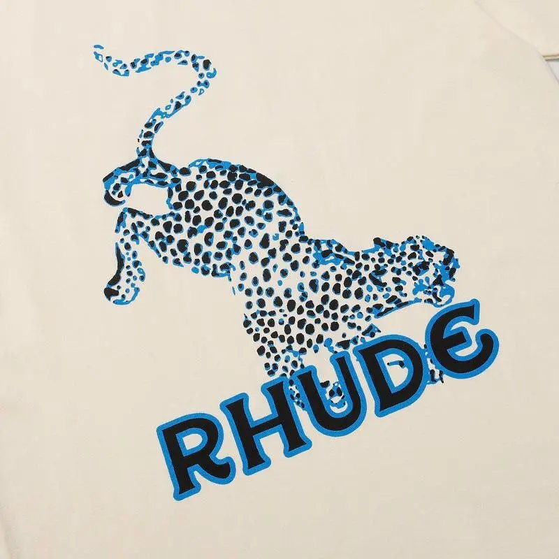 Rhude Panther Print Tee Multicolor - Gallery Image 11 - Detailed View