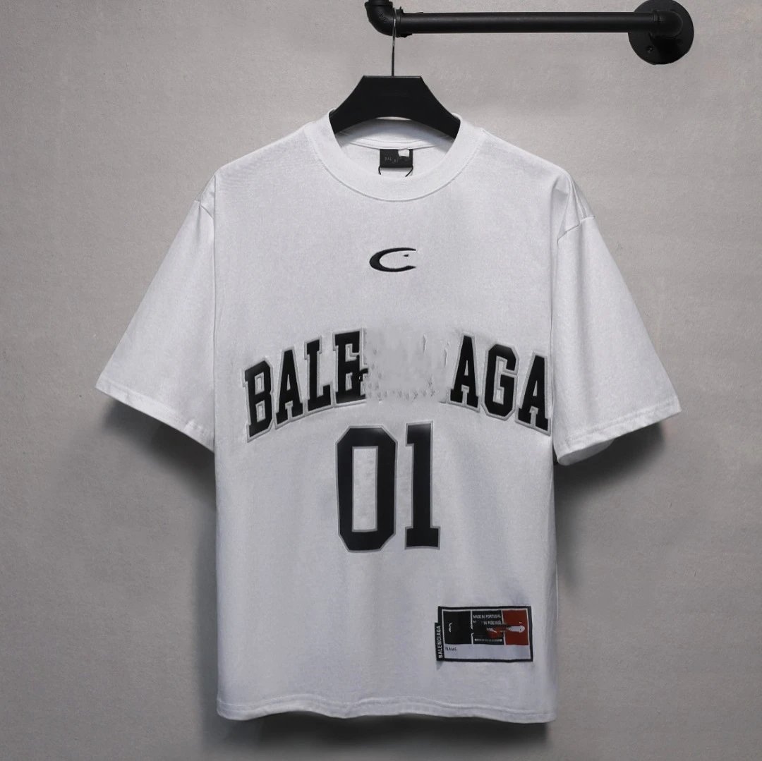 Unisex Oversized 01 Graphic Jersey Tee Anthracite - Gallery Image 3 - Detailed View